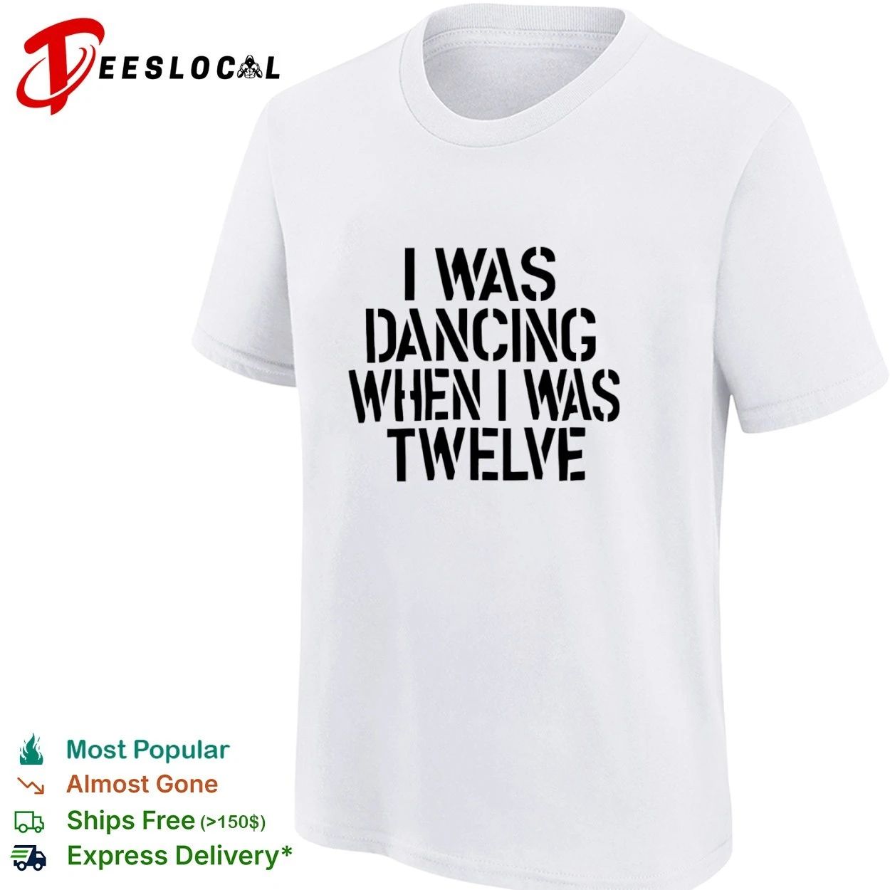 I Was Dancing When I Was Twelve youth T-shirt