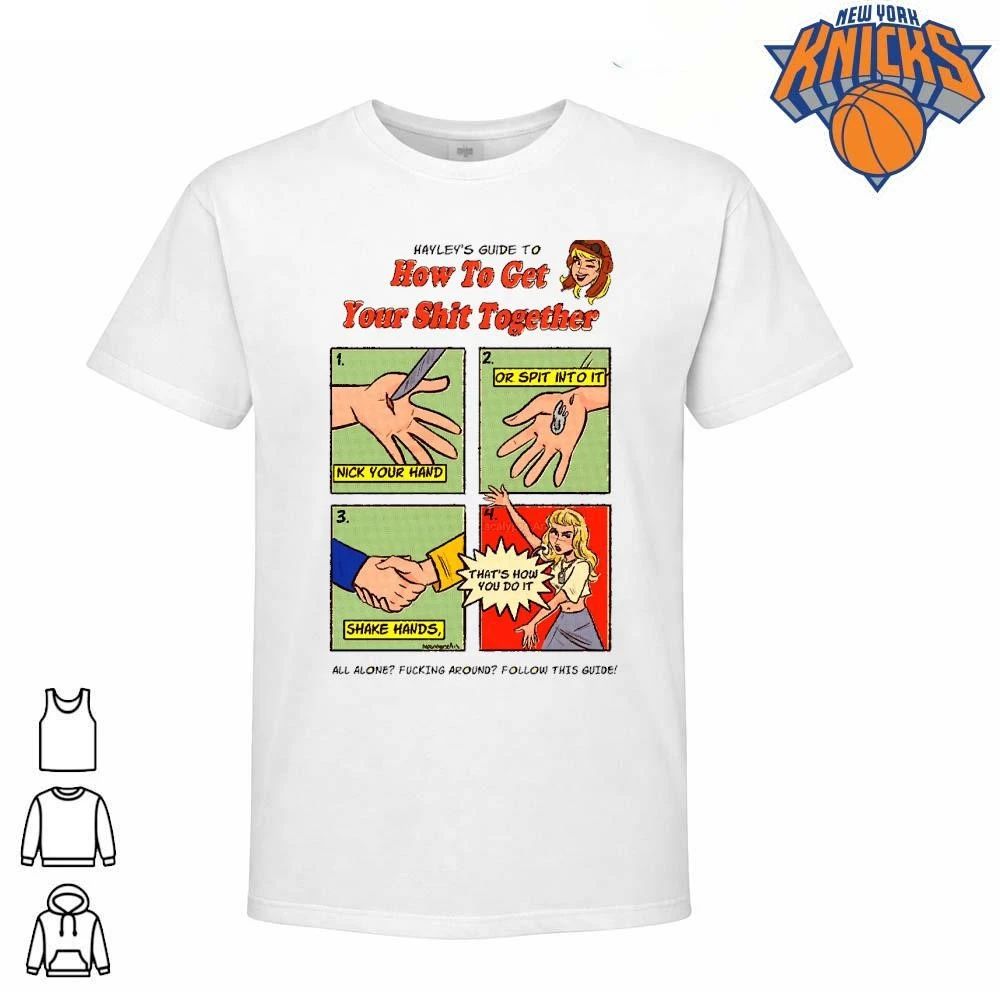 How To Get Your Shit Together Comic Guide T Shirt