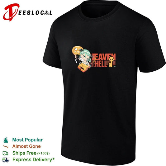Heaven or Hell Guilty Gear Chibi Character T-shirt