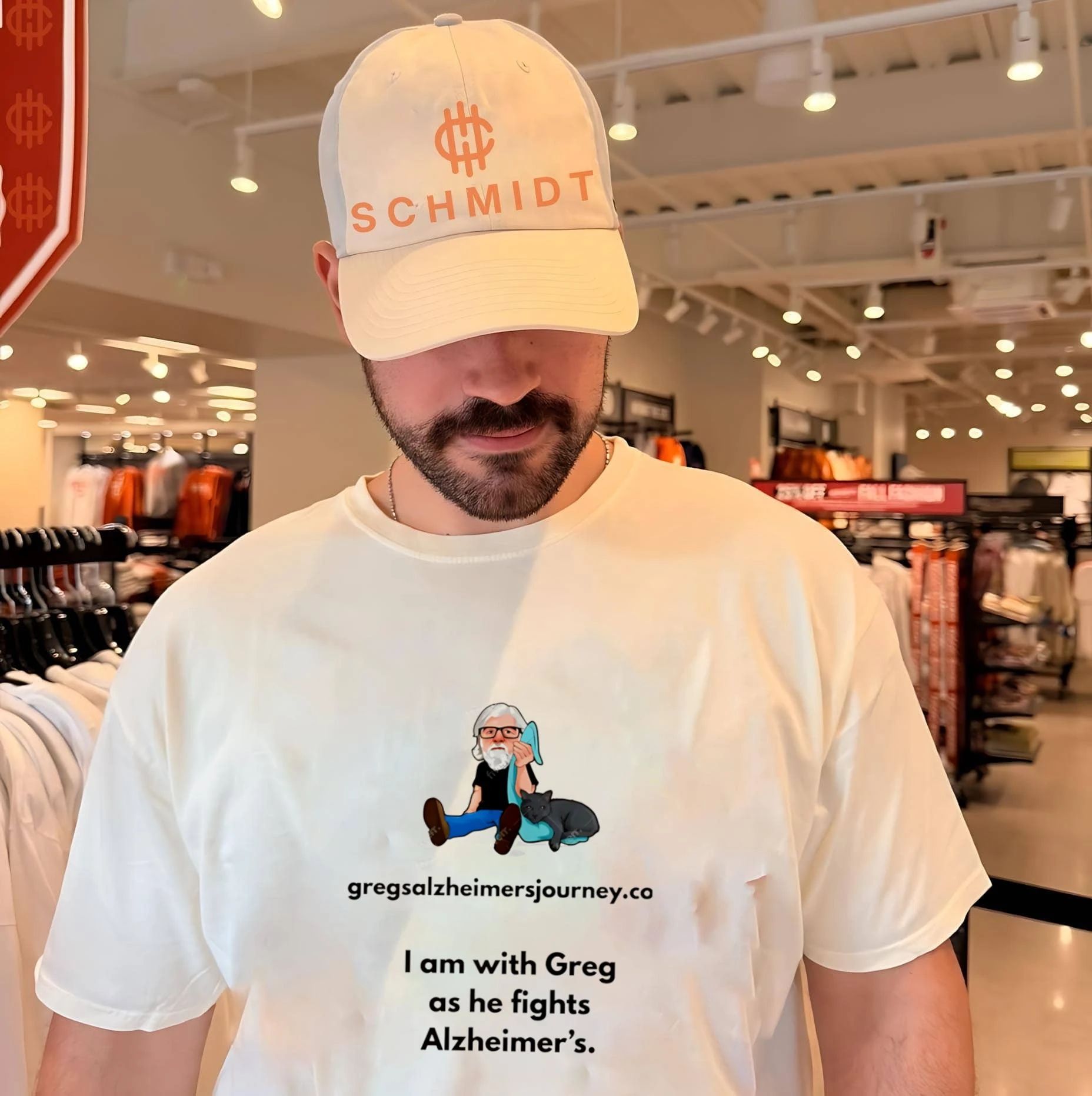 I Am With Greg As He Fights Alzheimer’s shirt