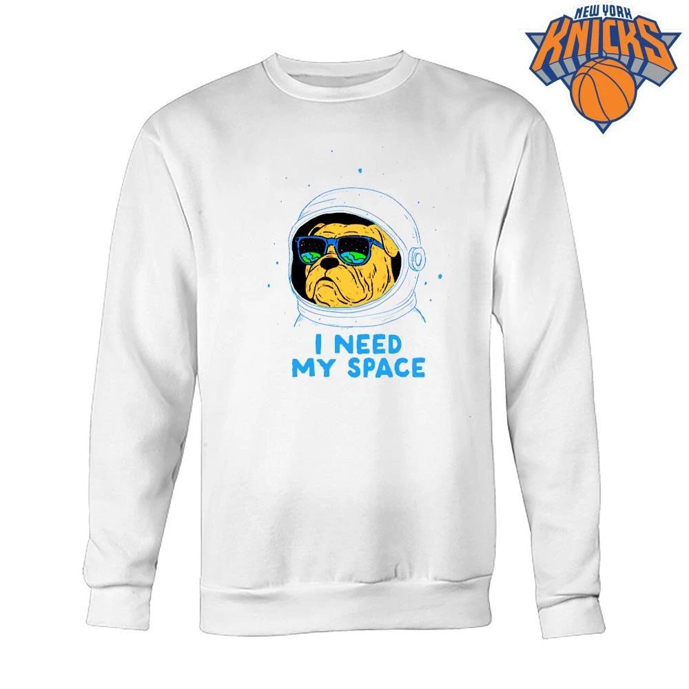 I Need My Space Cute Astronaut Bulldog Cosmic Sunglasses shirt