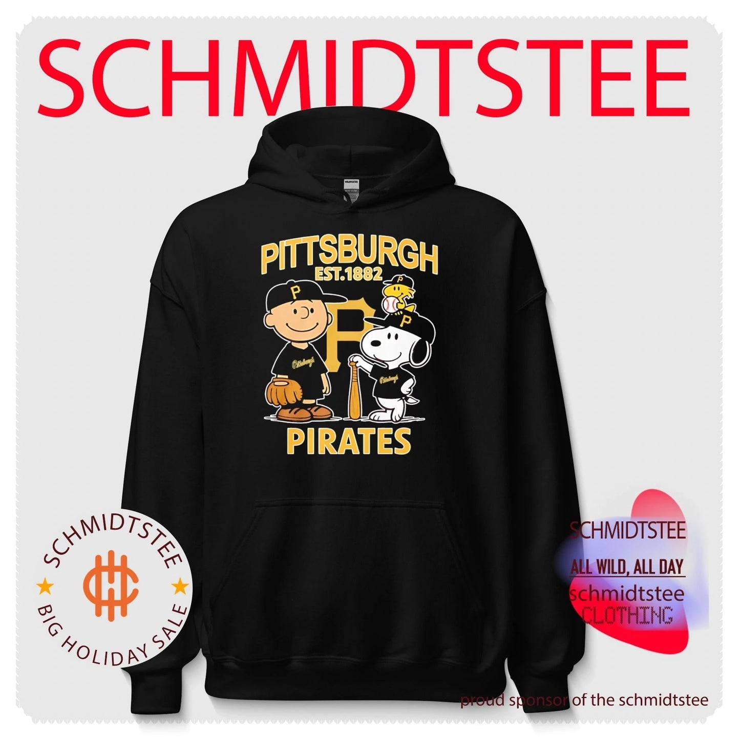 Peanuts x Pittsburgh Pirates Baseball est 1882 shirt