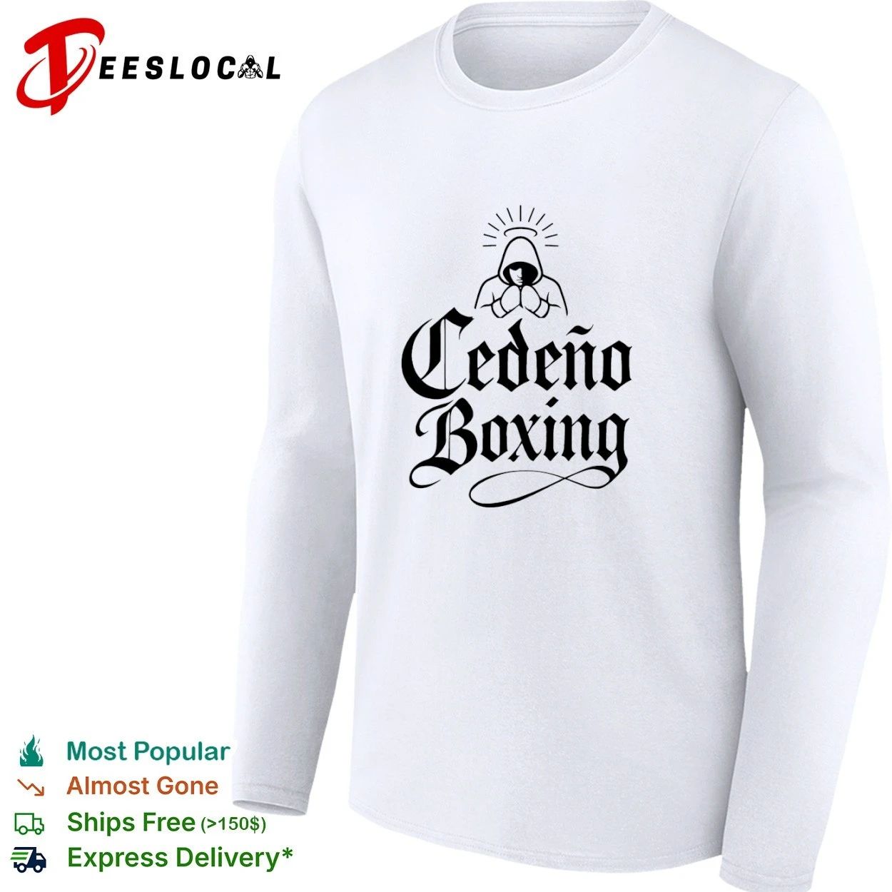 Cedeño Boxing boxer fight training combat sports T-shirt