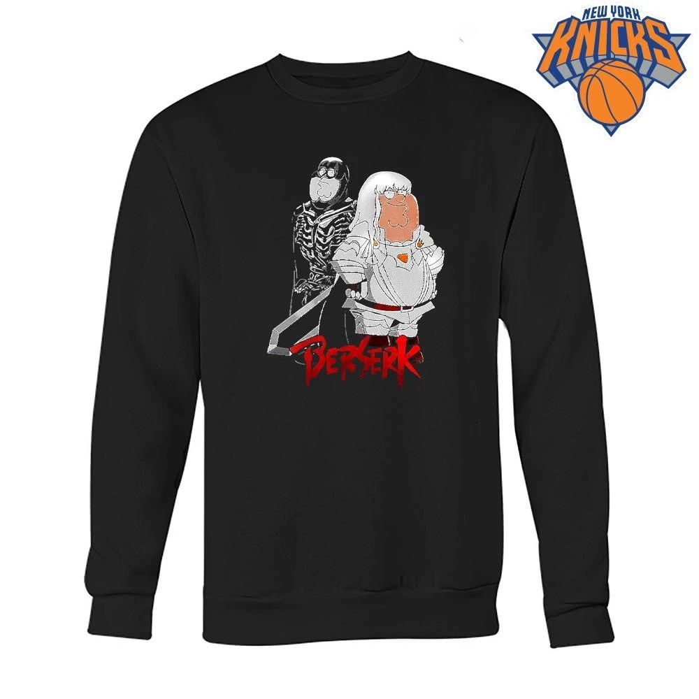 Peter Griffin as Griffith and Peter Griffin as Guts Berserk Family Guy Parody Shirt