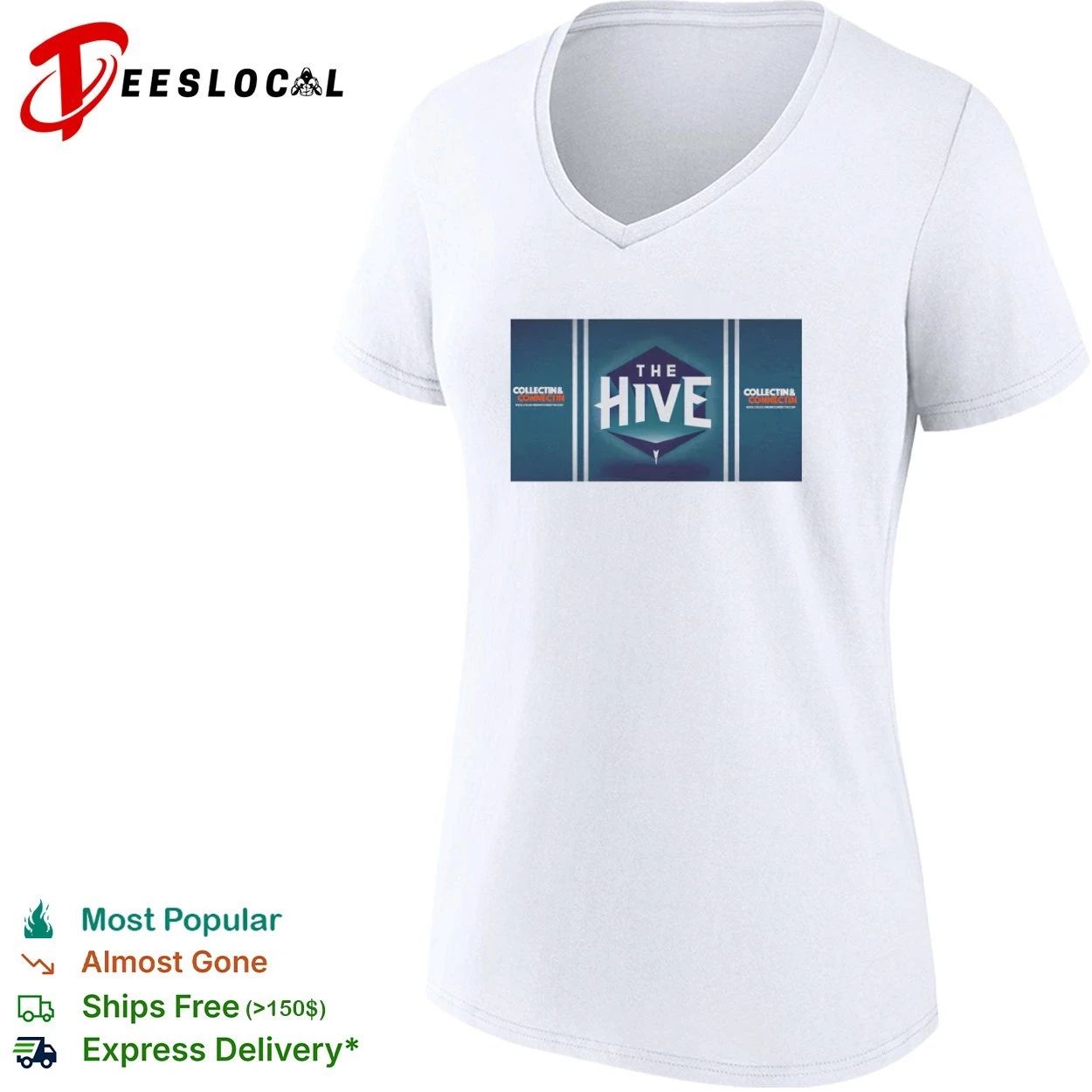 The Hive Collectin and Connectin Community T-shirt