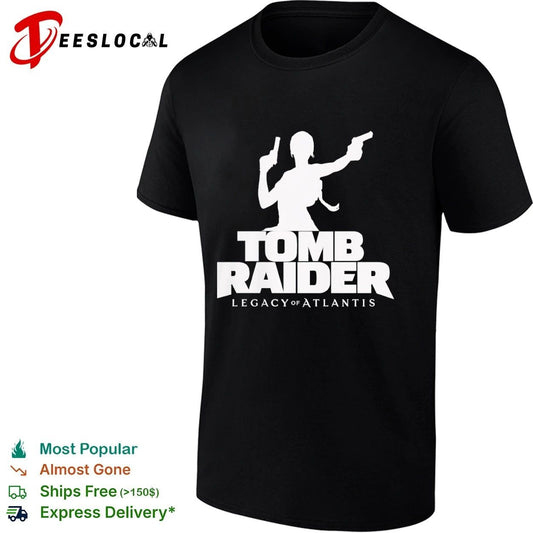 Tomb Raider Legacy of Atlantis Lara Croft T-shirt