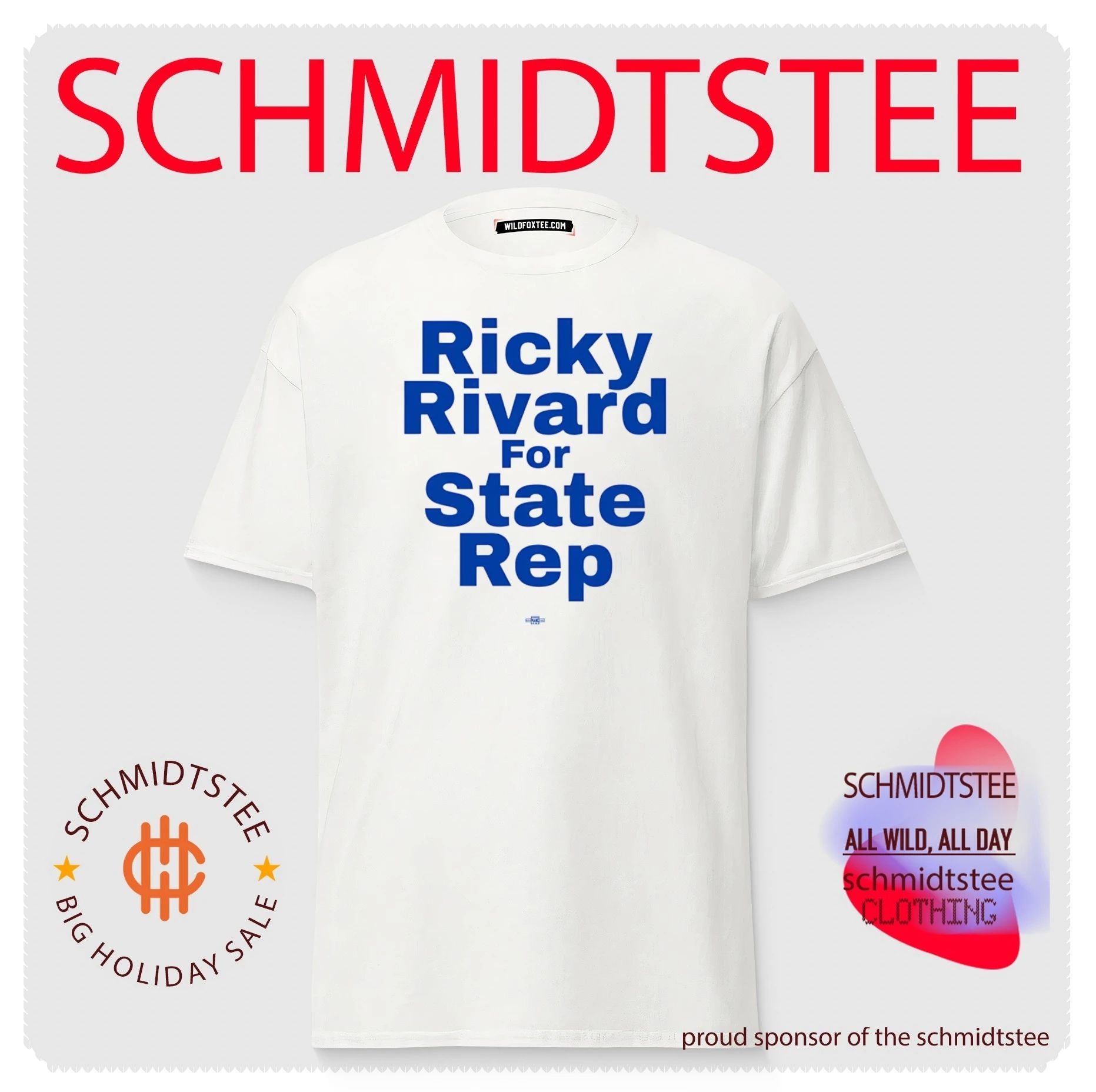 Ricky Rivard for State Rep Election Campaign shirt