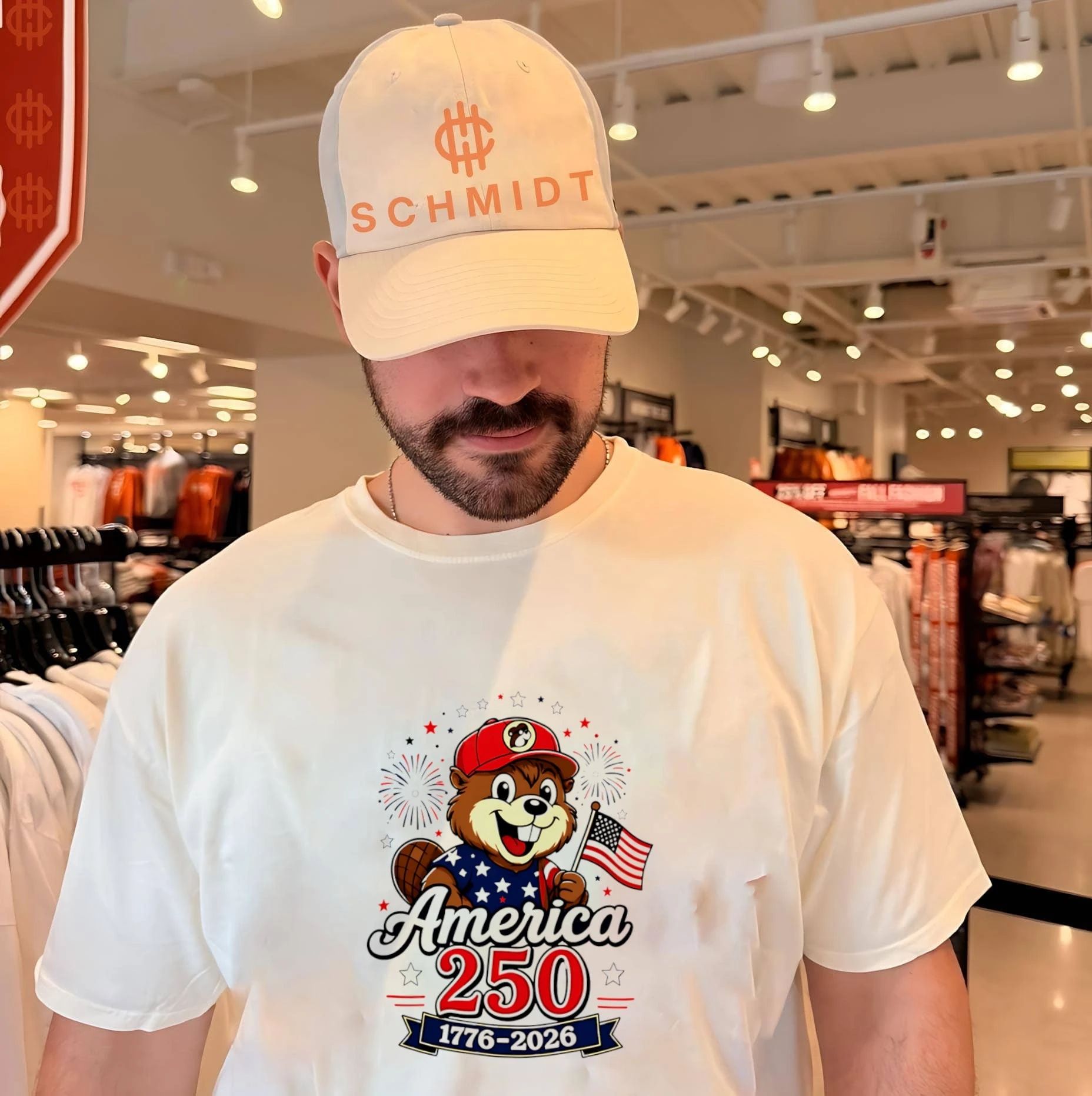 Buc-ee’s 4yh Of July America 250 Celebration 1776-2026 shirt