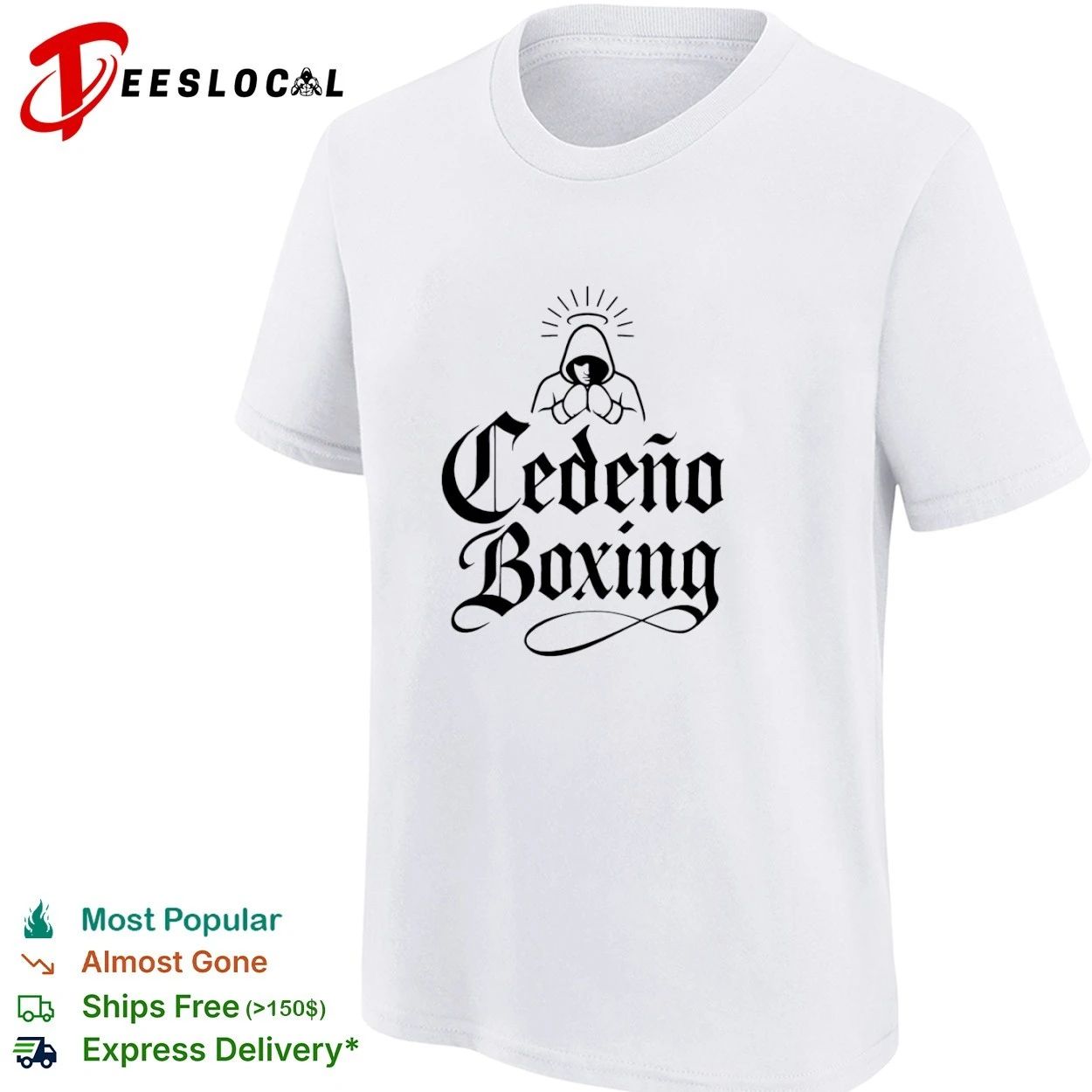 Cedeño Boxing boxer fight training combat sports T-shirt