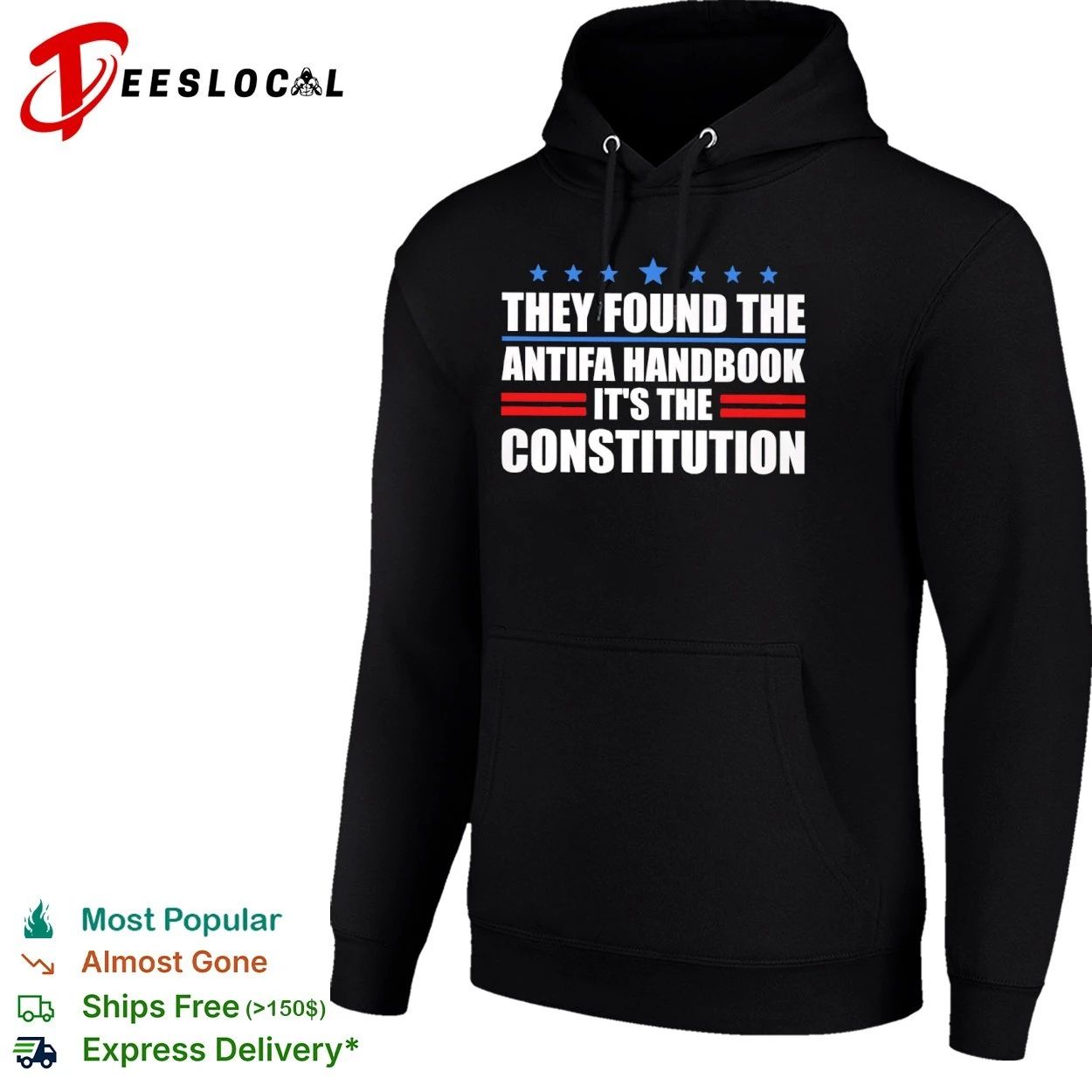 They Found the Antifa Handbook It Is the Constitution T-shirt