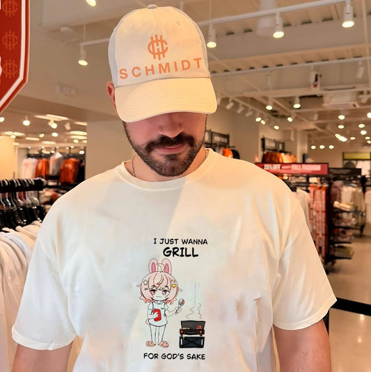 I Just Wanna Grill for God’s Sake anime bunny girl shirt