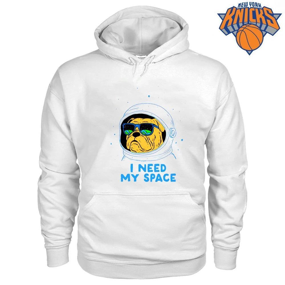 I Need My Space Cute Astronaut Bulldog Cosmic Sunglasses shirt
