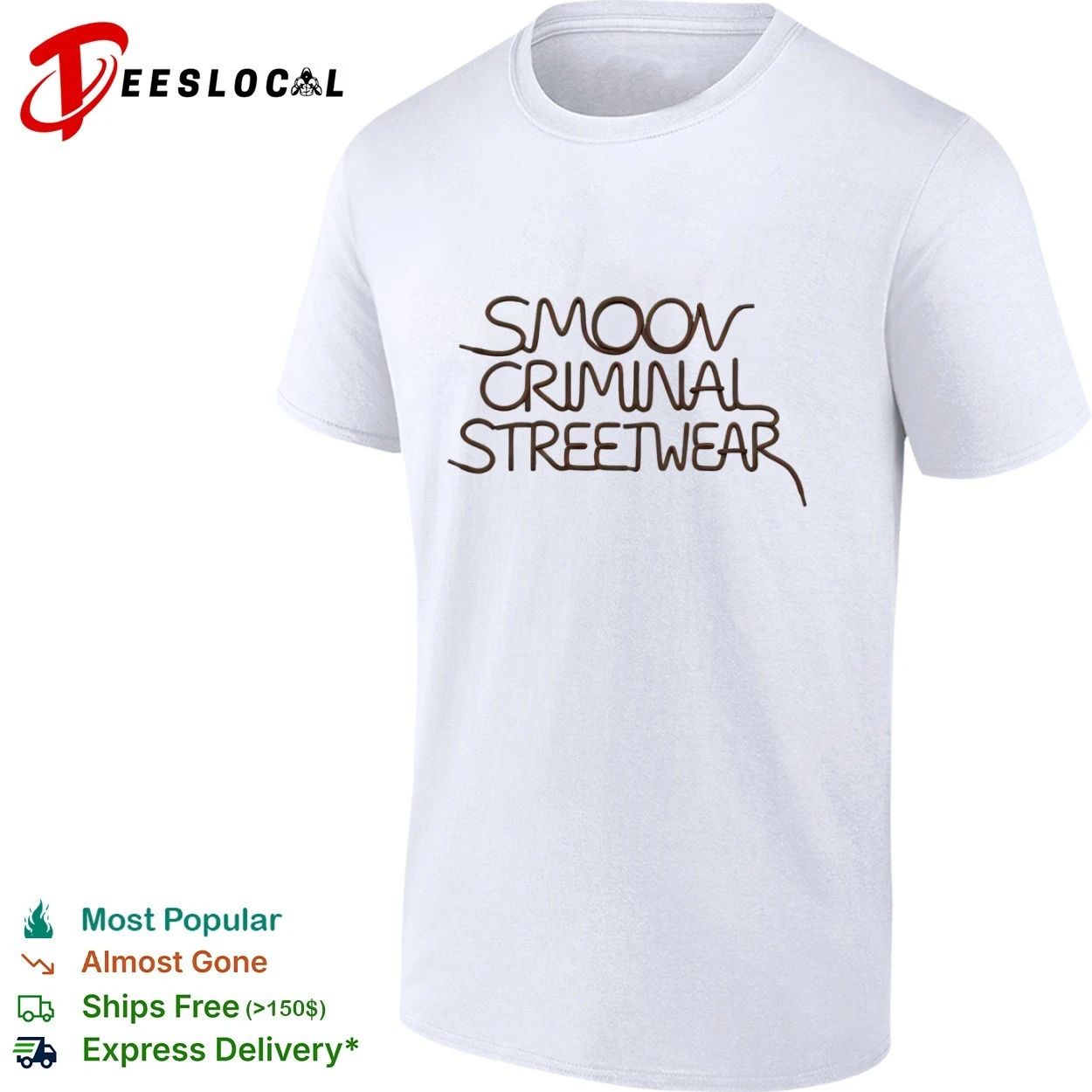 Smoov Criminal Streetwear Michael Jackson T-shirt
