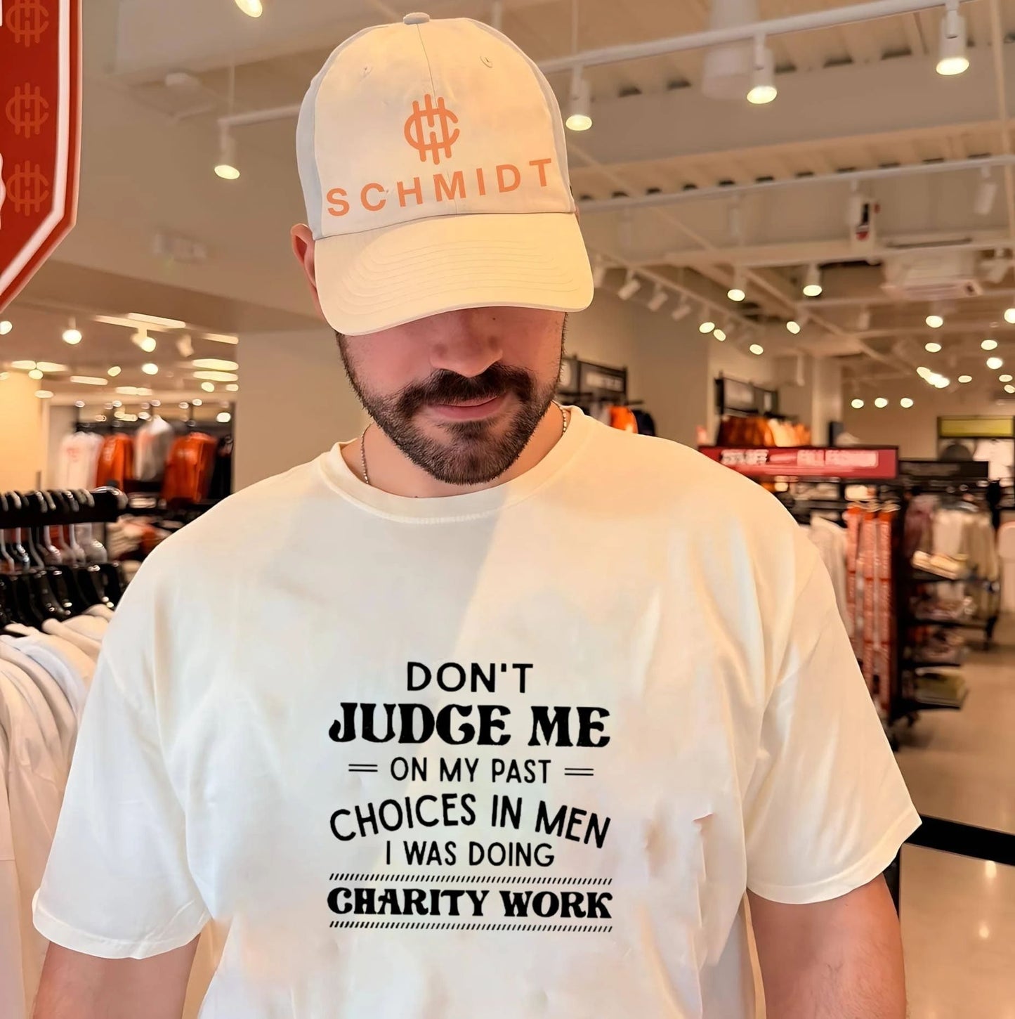 Don’t Judge Me on My Past Choices in Men I Was Doing Charity Work shirt