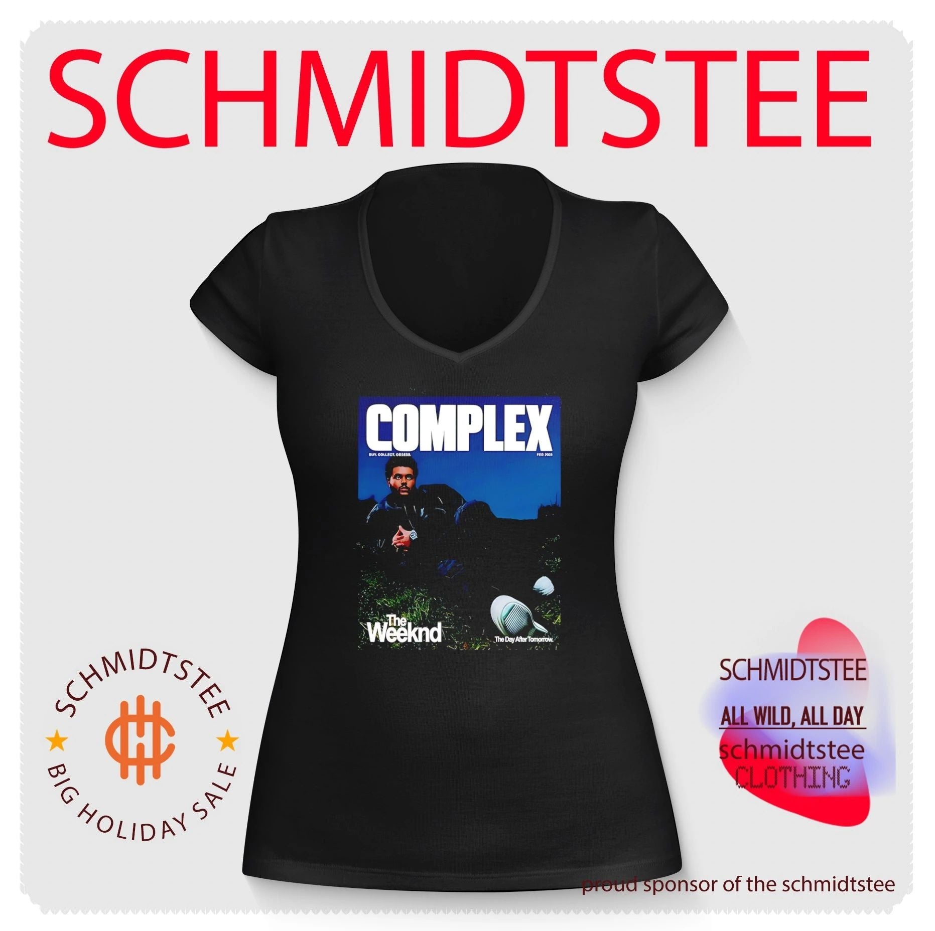 The Weeknd Complex 2025 Magazine cover shirt