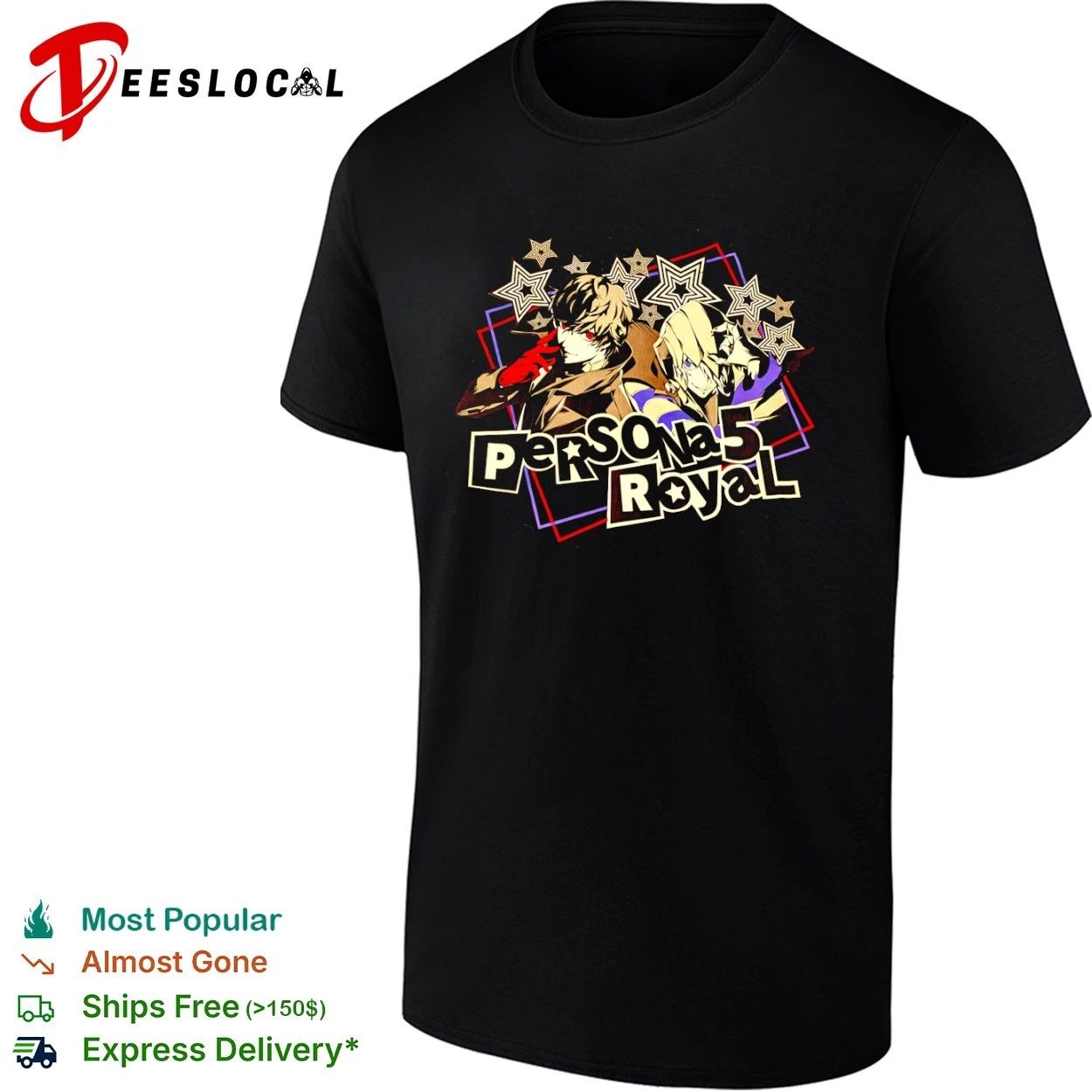 Persona 5 Royal Joker and Goro Akechi T-shirt