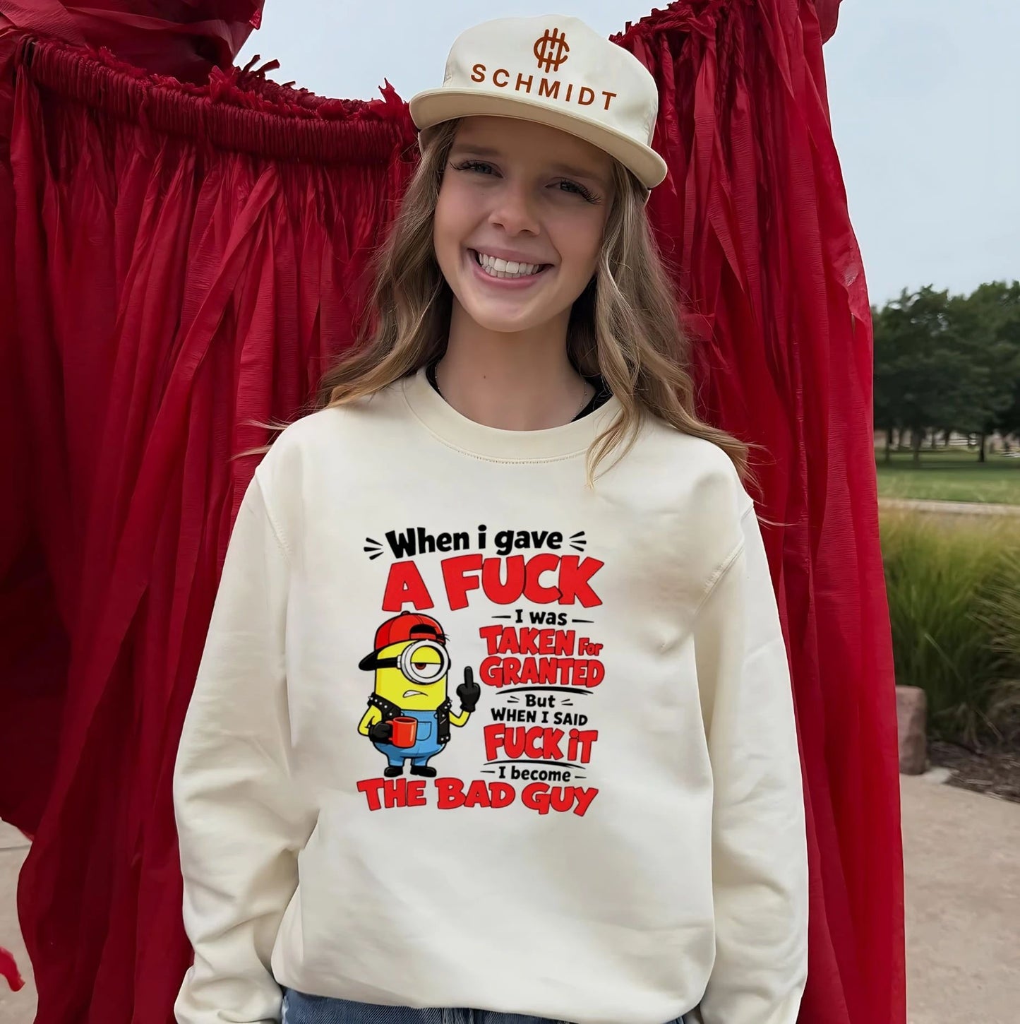 When I Gave a Fuck I Was Taken for Granted but When I Said Fuck It I Became the Bad Guy shirt