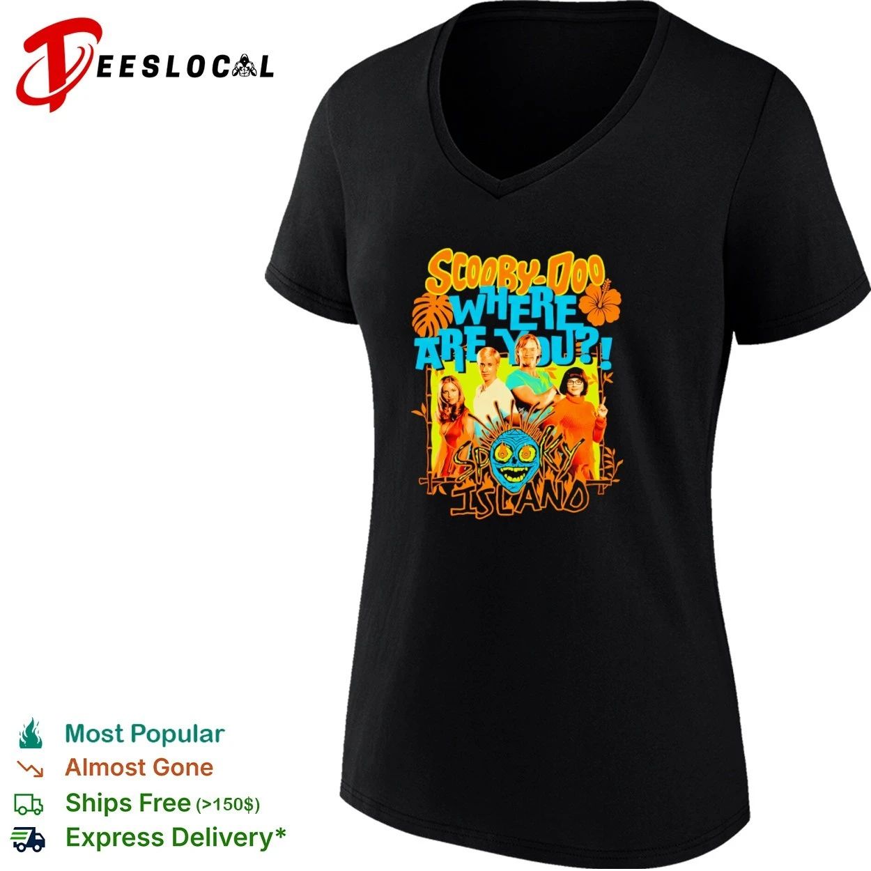 Scooby-Doo Where Are You Spooky Island T-shirt