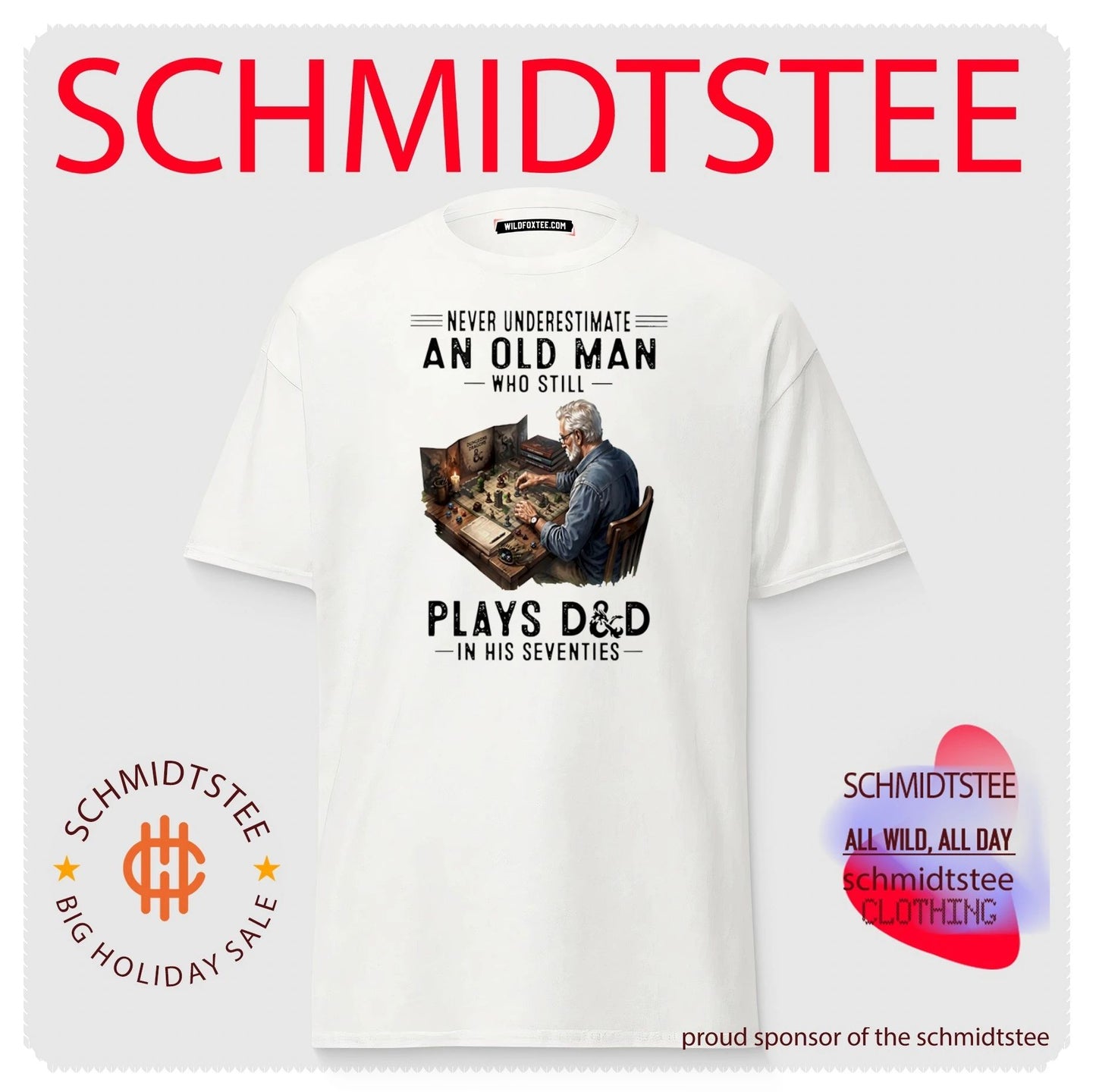 Never Underestimate An Old Man Who Still Play Dd In His Seventies Shirt