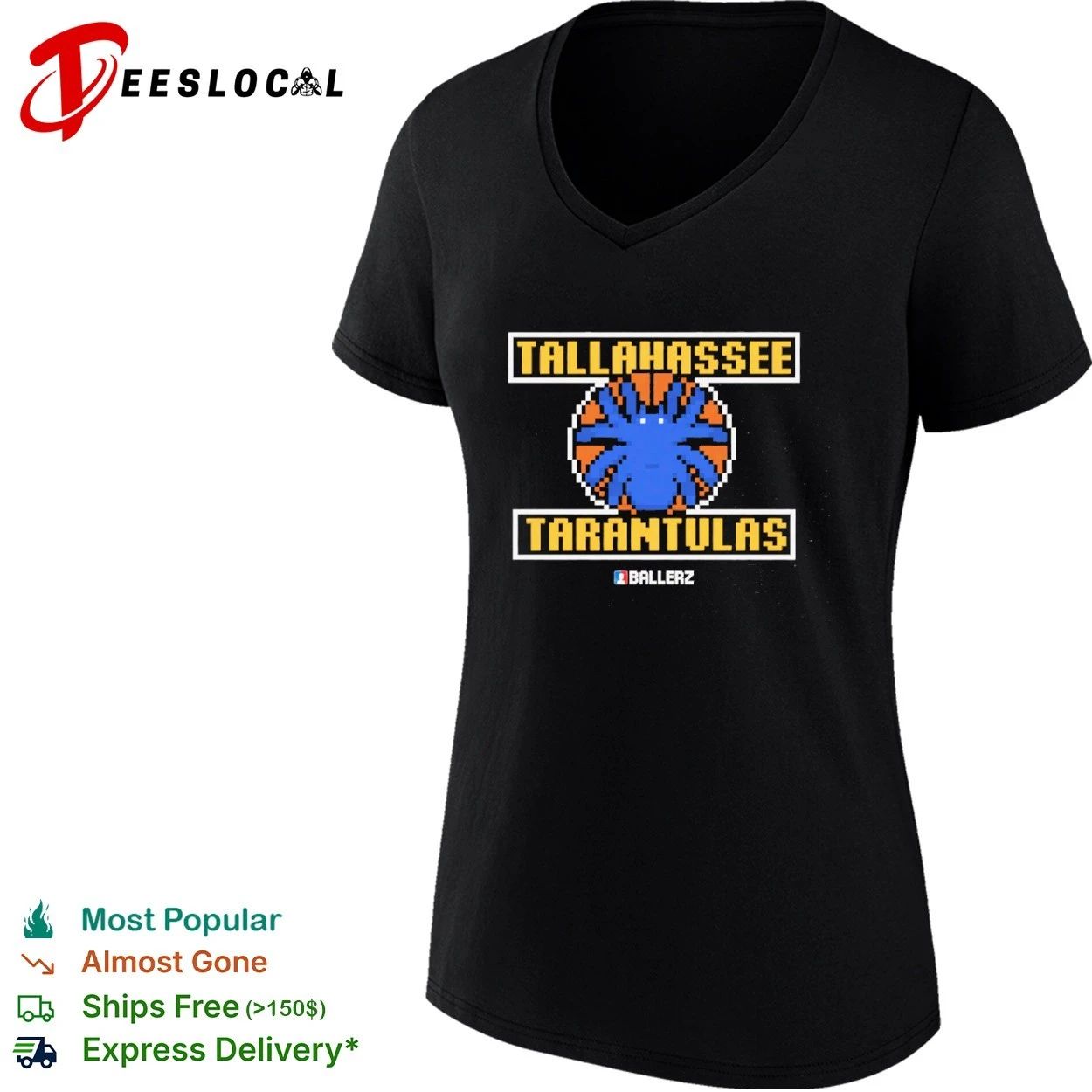 Tallahassee Tarantulas Ballerz basketball T-shirt