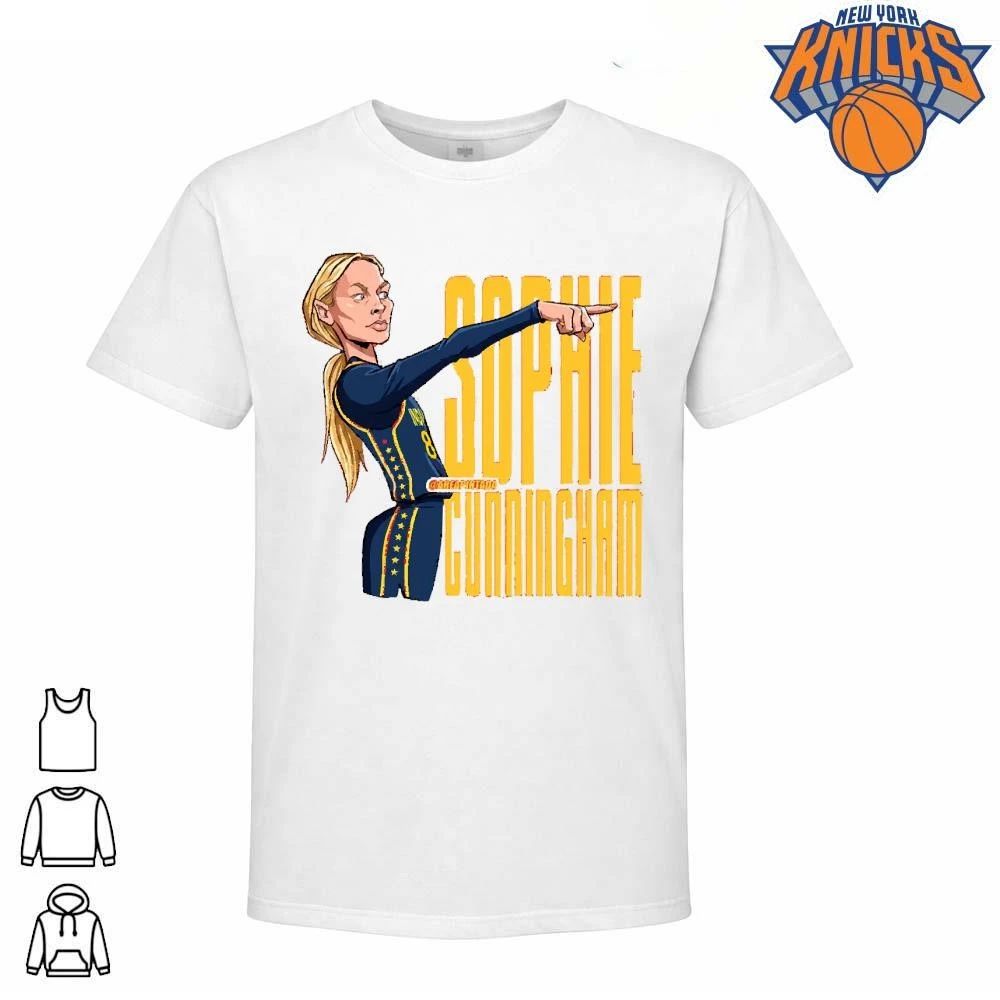 Sophie Cunningham Phoenix Mercury WNBA Basketball Fan Caricature Shirt