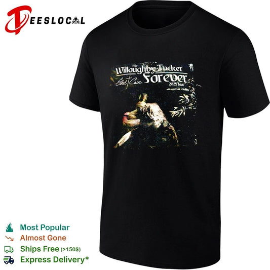 The Willoughby Tucker Forever 2025 Tour Ethel Cain with Support from 9million T-shirt
