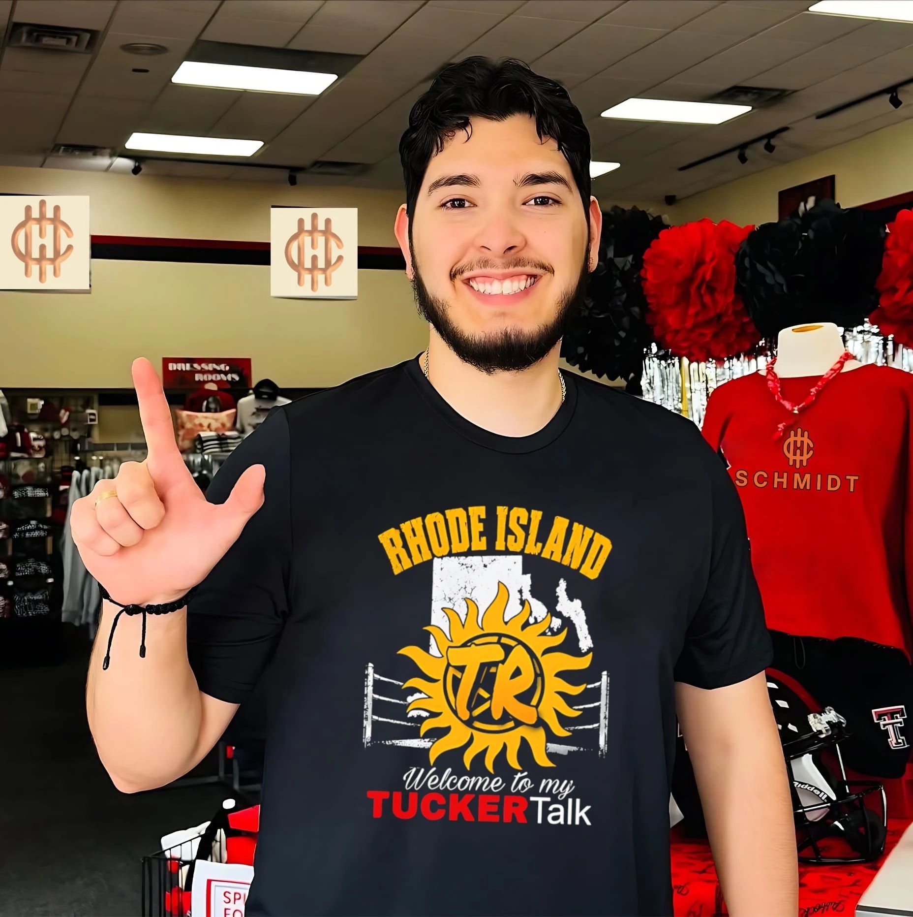 Tucker Remy Rhode Island welcome to my Tucker talk shirt