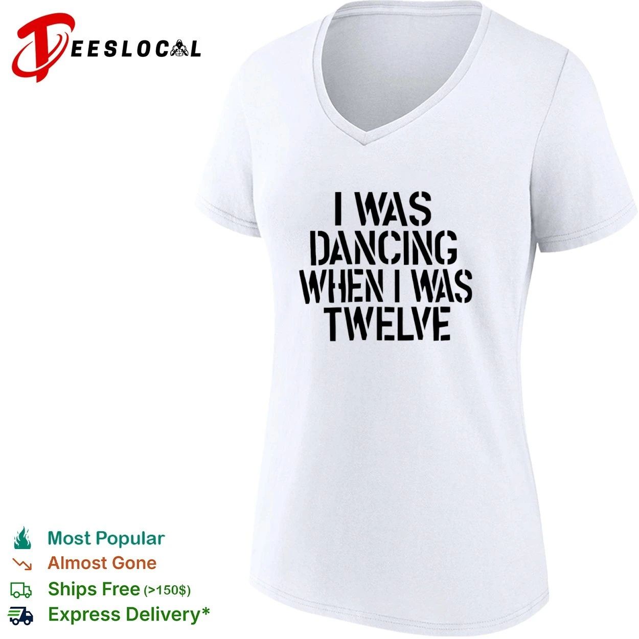 I Was Dancing When I Was Twelve youth T-shirt