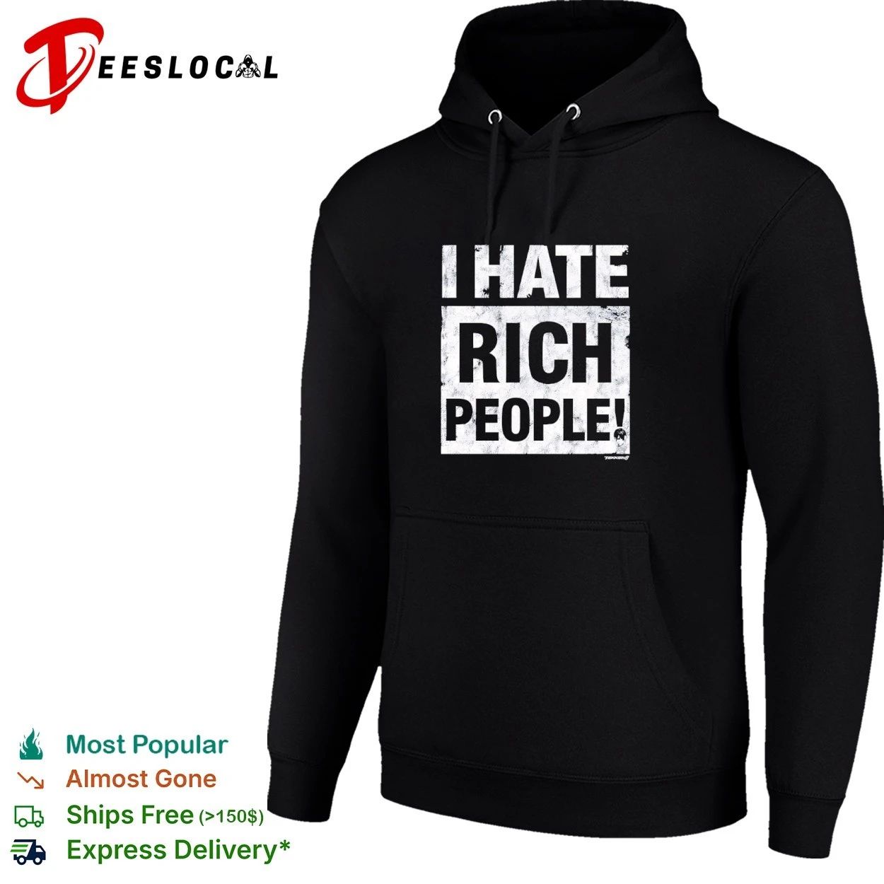 I Hate Rich People Tekken 8 Video Game T-shirt