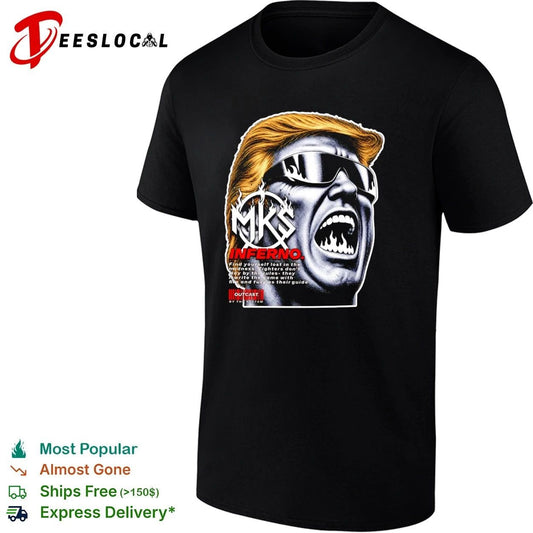 Donald Trump MKS Inferno Outcast by the System T-shirt