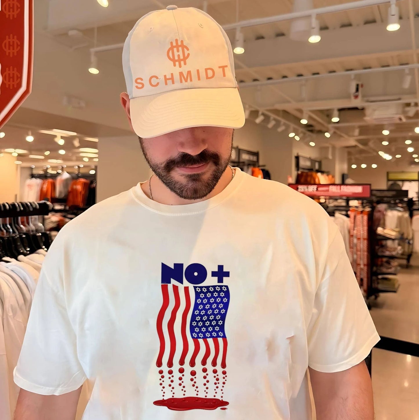 American the melting Nation USA flag shirt