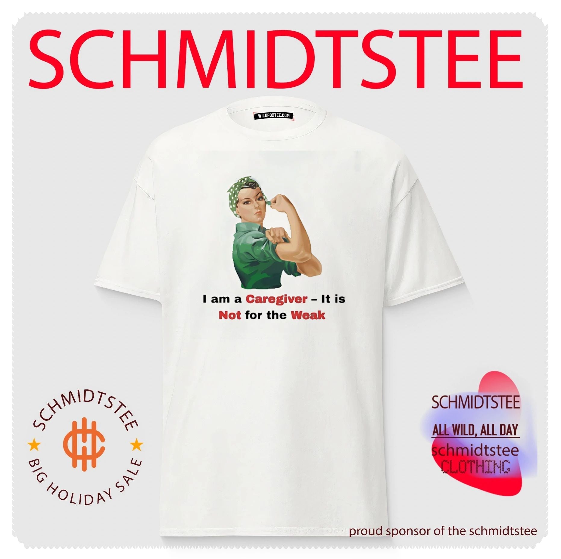 I Am a Caregiver It Is Not for the Weak shirt