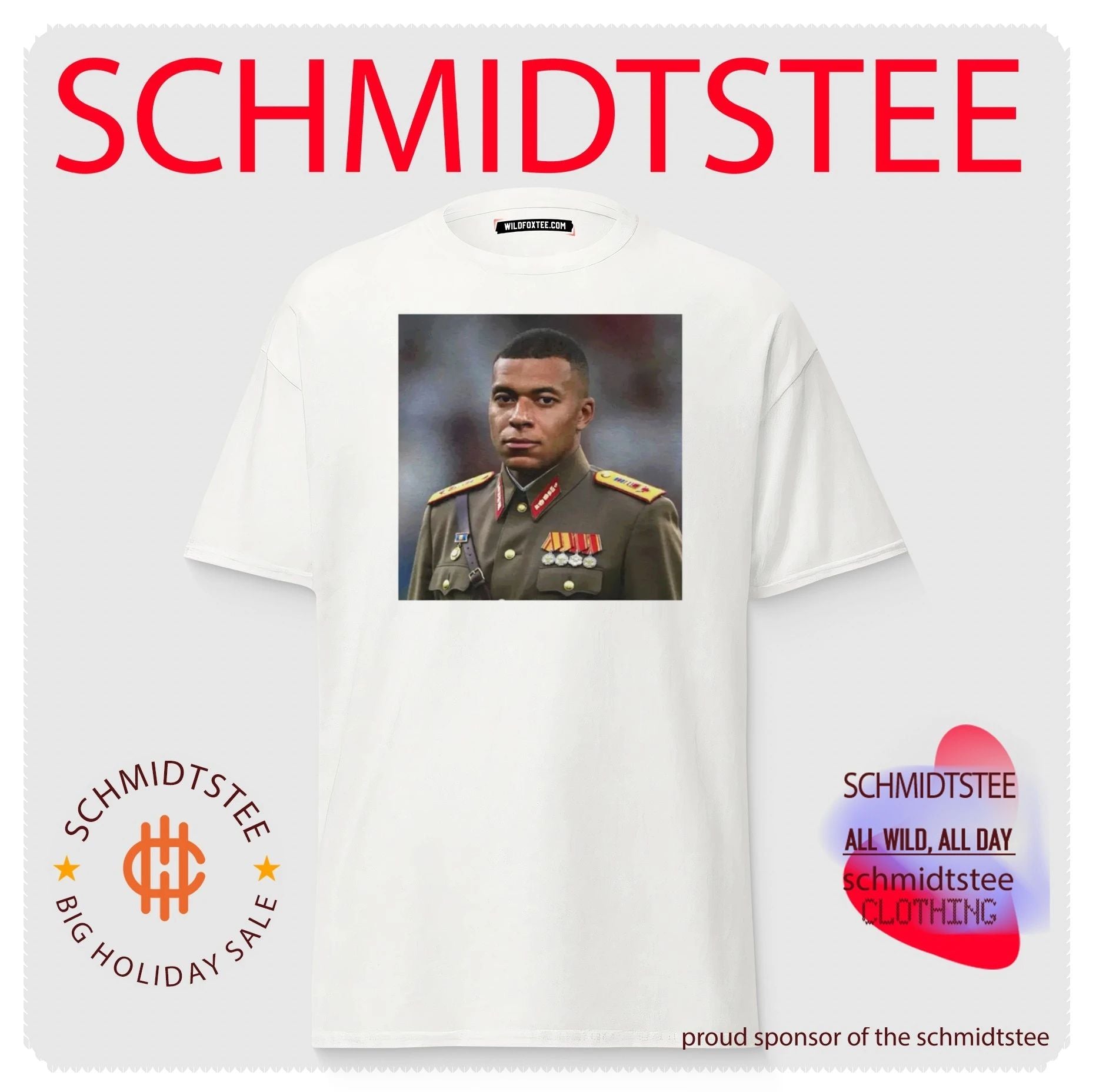 Kylian Mbappe Dictator Real Madrid Military Portrait shirt