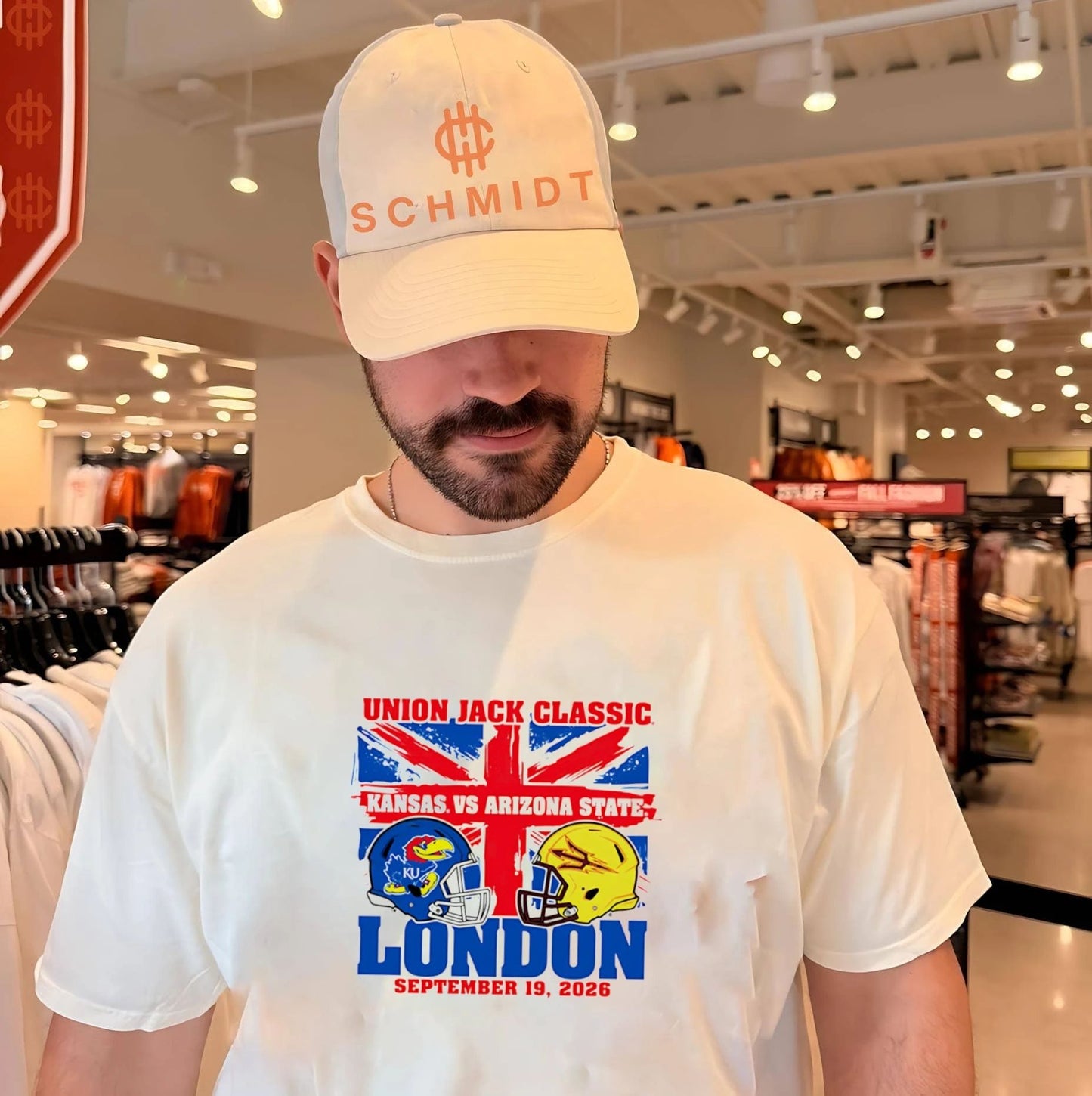 Union Jack Classic Kansas Jayhawks vs Arizona State London 2026 shirt