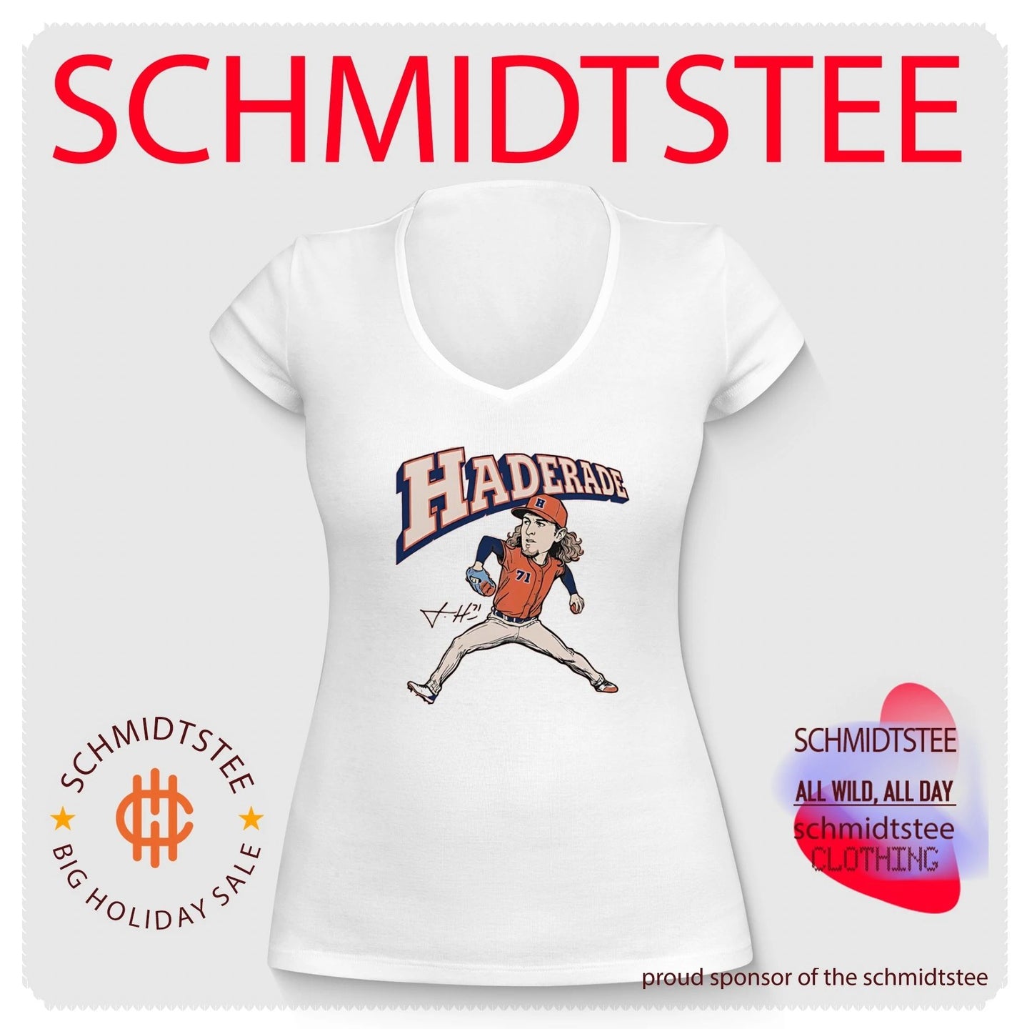 Houston Astros of Major League Baseball Josh Hader pitching pose shirt