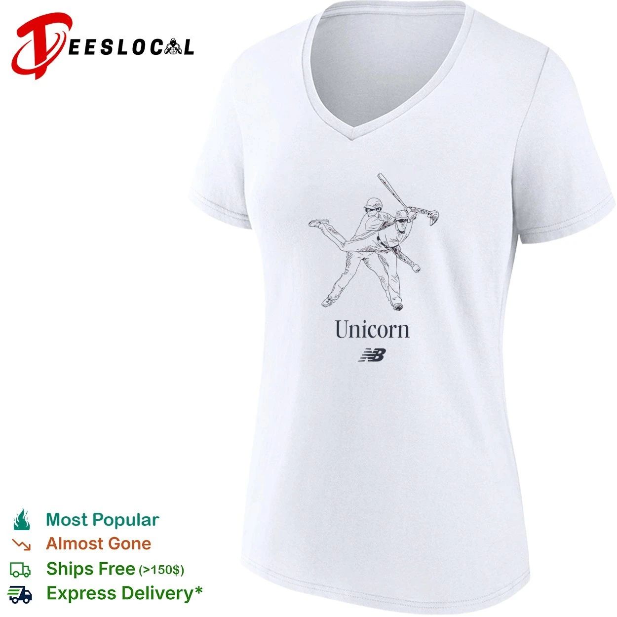Shohei Ohtani Unicorn New Balance Los Angeles Dodgers T-shirt