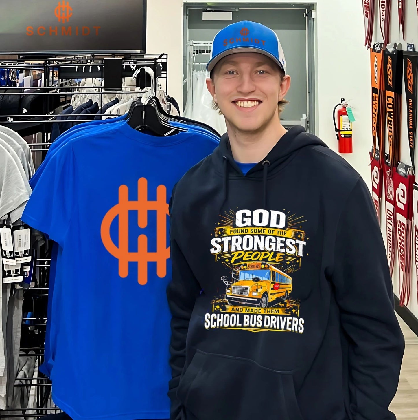 God found some of the strongest people and made them school bus drivers vintage shirt