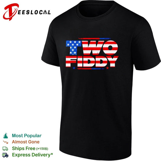Two Fiddy American Flag south park funny T-shirt