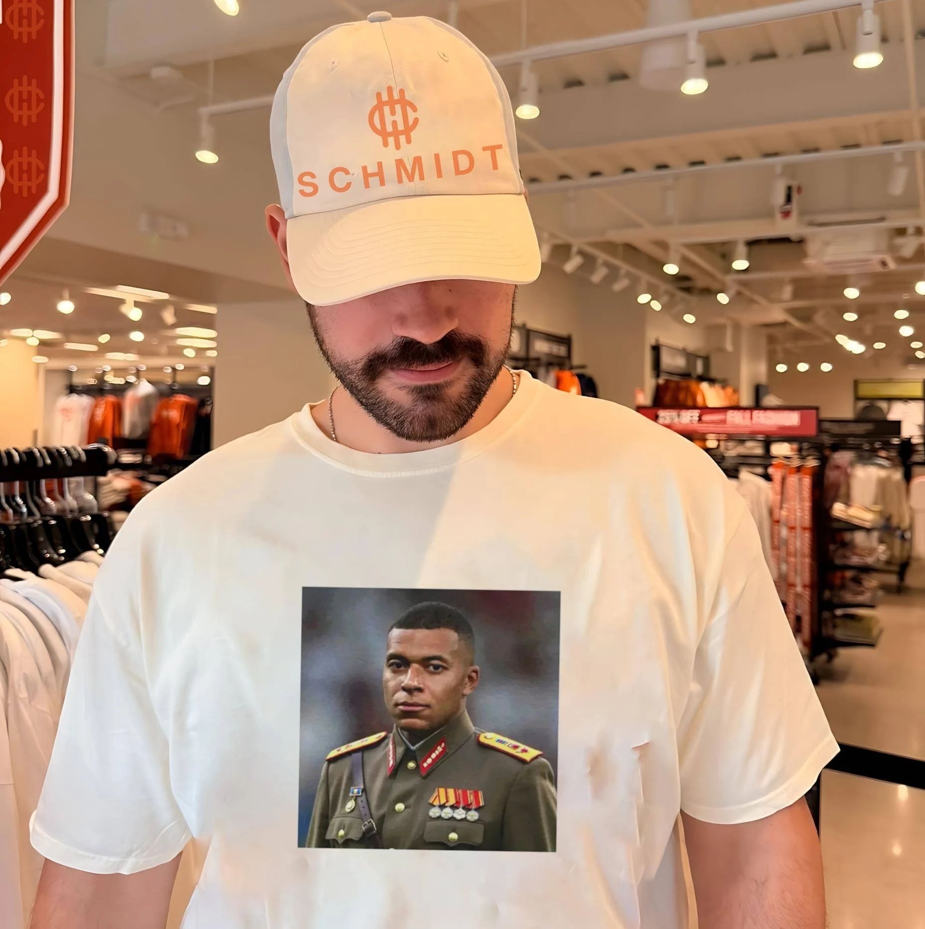 Kylian Mbappe Dictator Real Madrid Military Portrait shirt