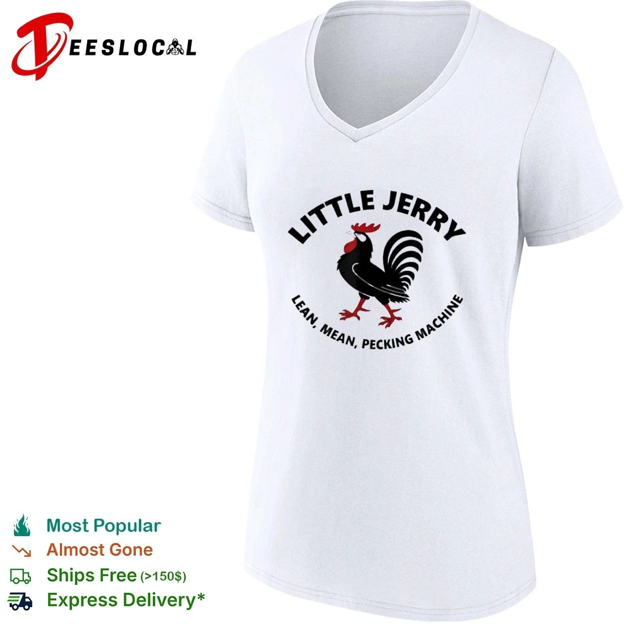 Little Jerry Lean Mean Pecking Machine T-shirt