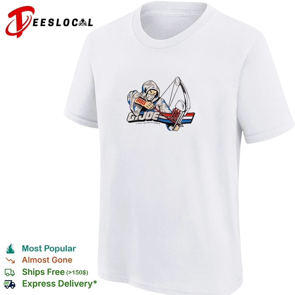 GI Joe A Real American Hero Ninja Archer T-shirt