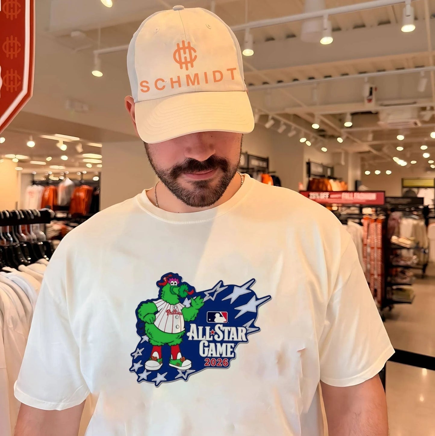 Philadelphia Phillies 2026 MLB All Star Game Phanatic Stars mascot shirt
