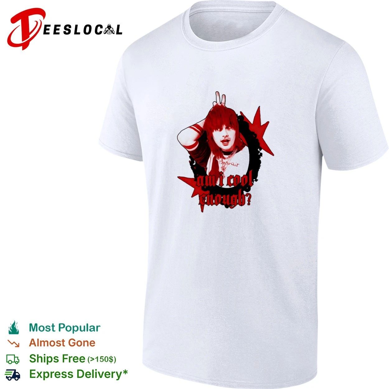 Am I Cool Enough Luke Hemmings 5 Seconds of Summer T-shirt