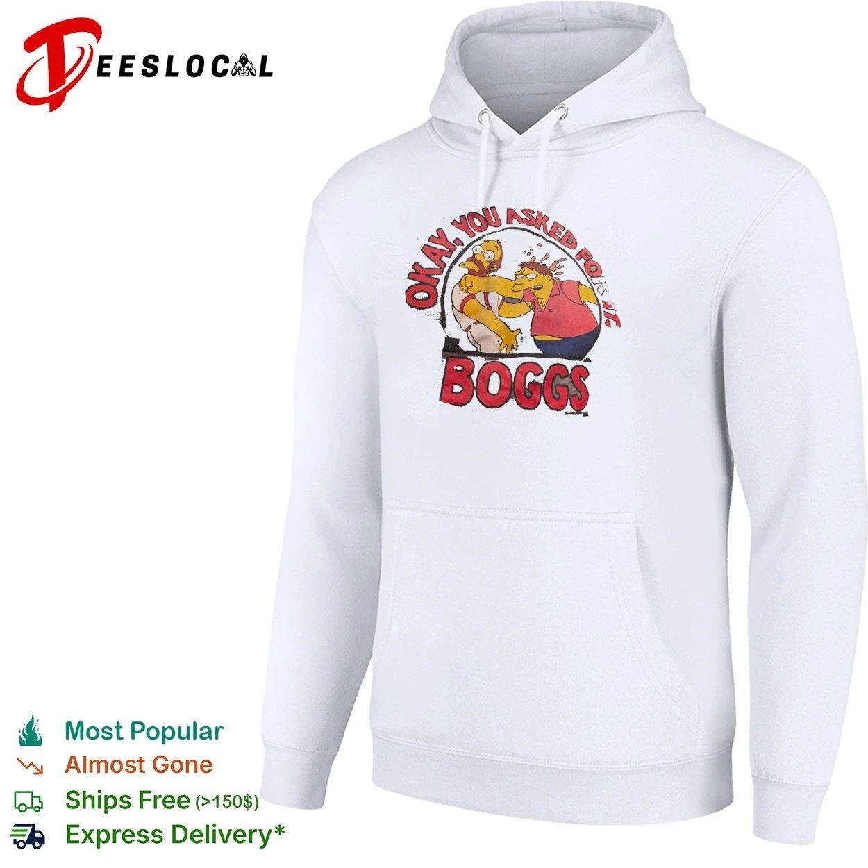 Okay You Asked for It Boggs The Simpsons T-shirt