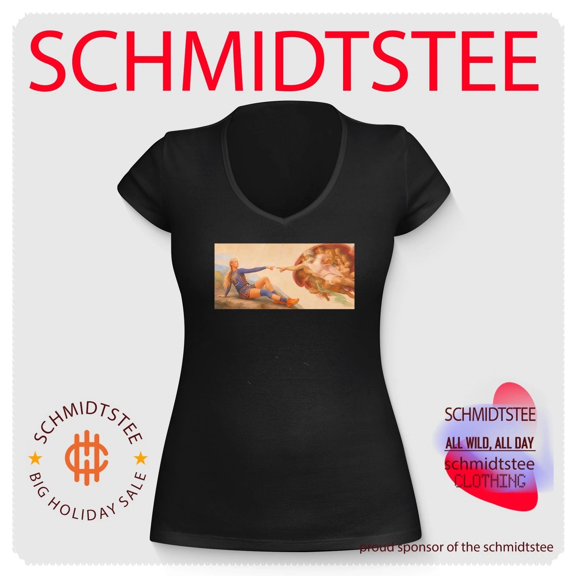Indiana Fever Sophie Cunningham the Creation of Adam meme shirt