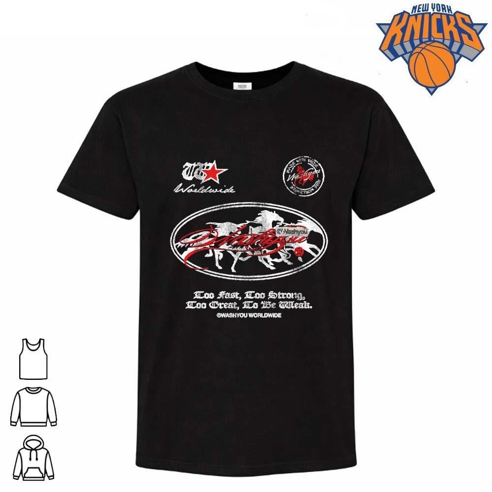 Pegasus Running With WSHYU Script Made With Pride Streetwear Tee Shirt