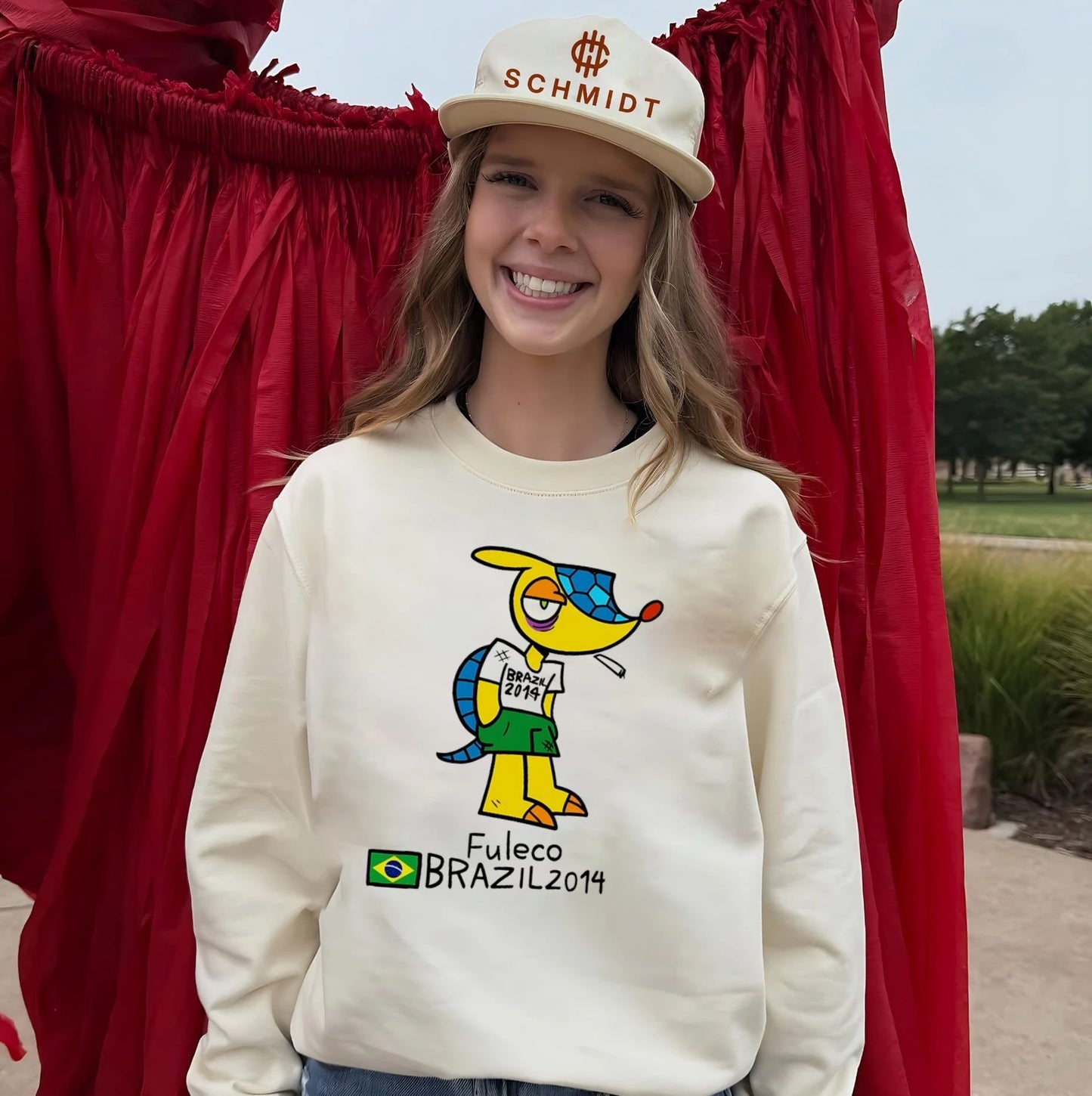 Fuleco Brazil 2014 World Cup Mascot shirt