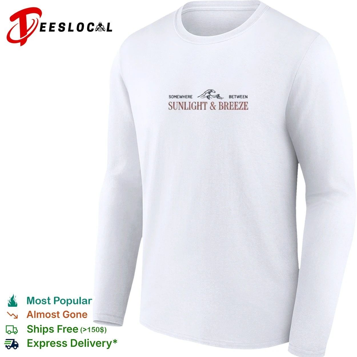 Somewhere Between Sunlight and Breeze T-shirt
