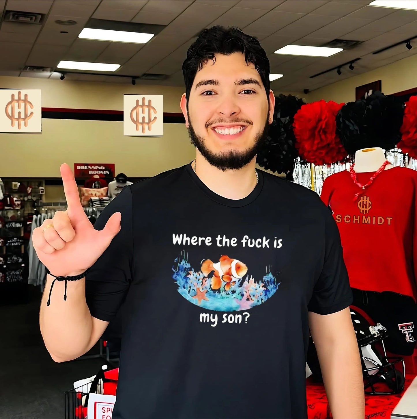 Finding Nemo where the fuck is my son shirt