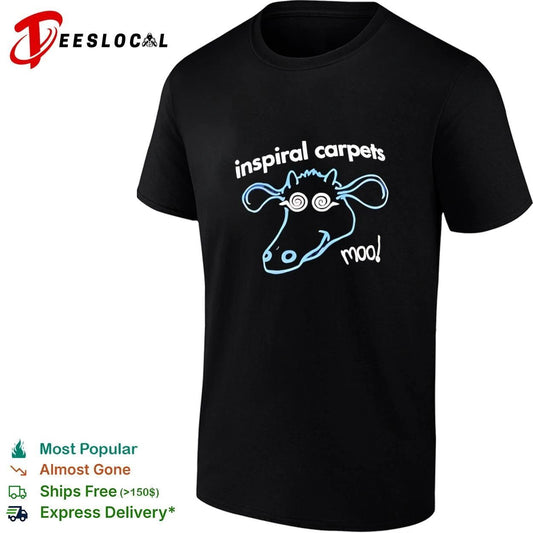 Inspiral Carpets Moo Madchester Indie Rock T-shirt